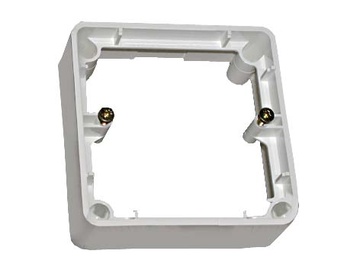 Montāžas kaste atvērtai montāžai Vilma Electric Socket Frame White 477910171049