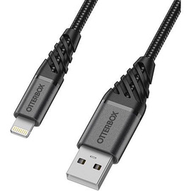 Otterbox Premium USB To Apple Lightning Cable 2m Black