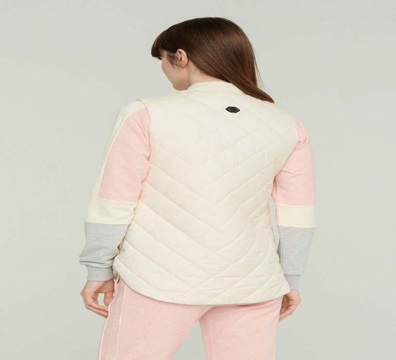 Sporta veste Audimas, balta, S