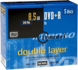 Datu nesējs Intenso, 8.5 GB, 5gab.