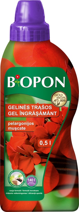 Удобрения для герани Biopon, жидкие, 0.5 л