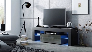 Pro Meble Milano 130 With Light Black/Grey
