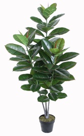 Искусственное растение в горшке Home4you, зеленый, 1300 мм
