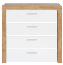 Black Red White Balder Drawer KOM4S