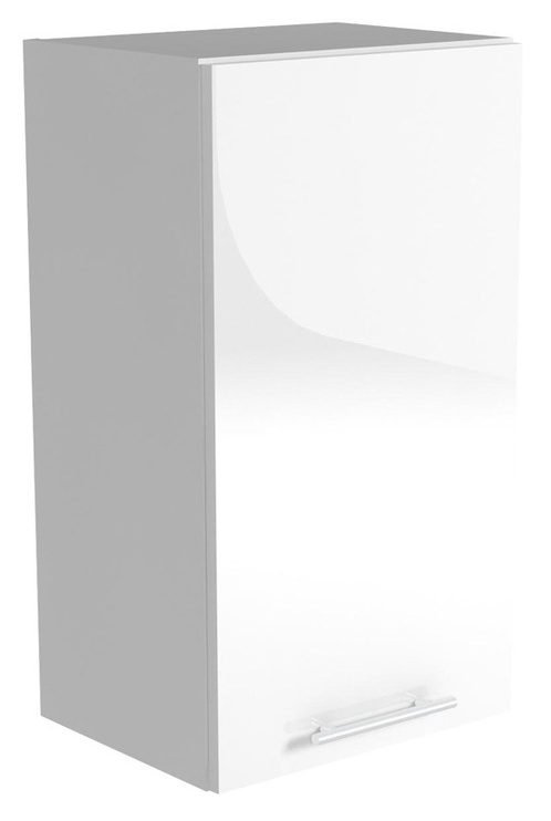 Кухонный шкаф Vento, белый/серый, 400 мм x 300 мм x 720 мм