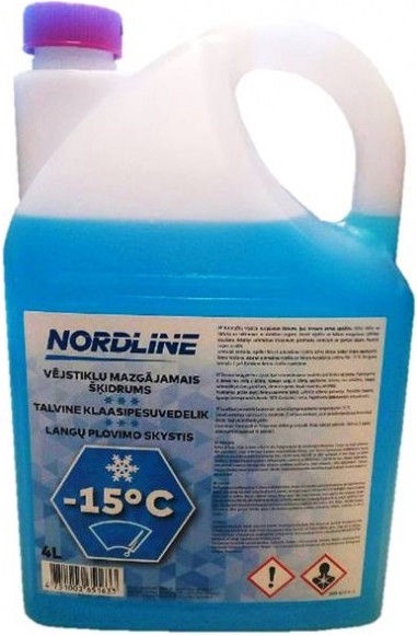 Стеклоомывающая жидкость Nordline, 4 л, зимний