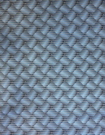 Vannas istabas paklājs Sauber Rattan Anti-Slip, 80 cm x 55 cm
