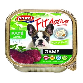 Konservuotas ėdalas šunims Fit Active Soft & Tasty, su jautiena, 150 gr