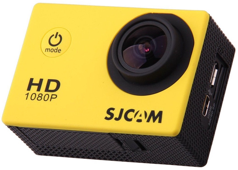 Seikluskaamera Sjcam SJ4000 Yellow, kollane