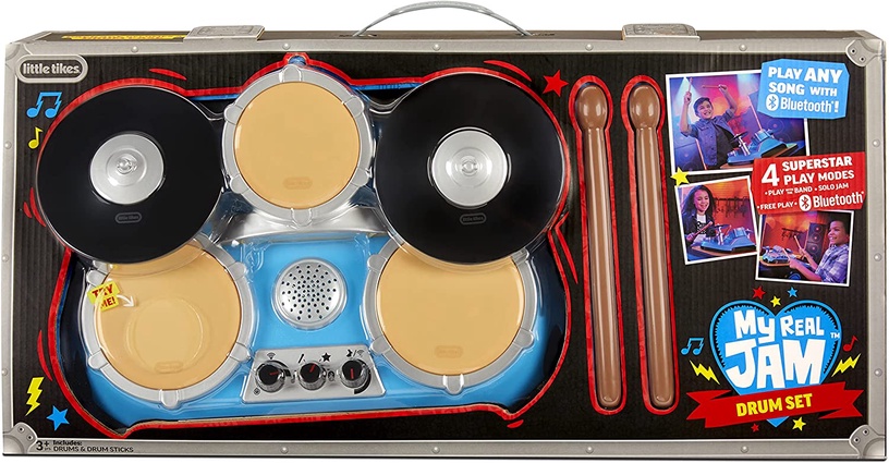Laste trumm Little Tikes My Real Jam Drum Set