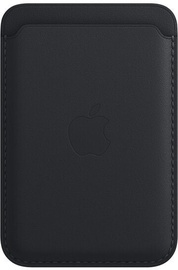 Кошелек Apple iPhone Leather Wallet with MagSafe, темно-серый