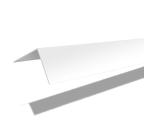 Nurgaliist PVC C25 25X25 mm 2.7 m valge