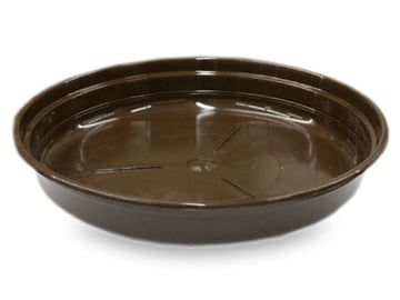 Puķu poda šķīvis Uniplastex Upo Pot Plate 26cm Brown