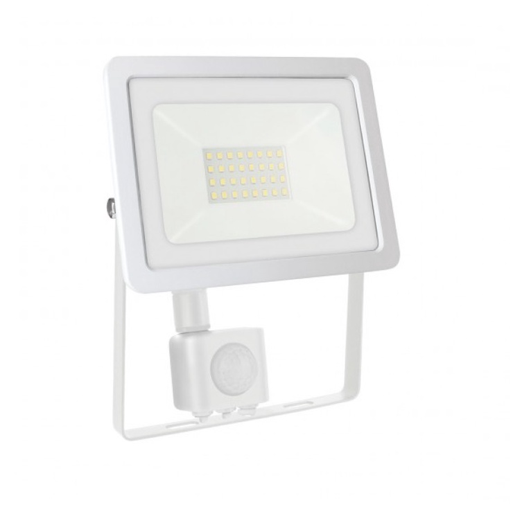 Prožektors Spectrum Noctis Lux2, 30 W, 2650 lm, 4000 °K, IP44, balta