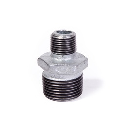 Соединительная муфта Jinan Meide G245, 1 1/2" x 1", чугун/цинк