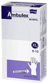 Cimdi Matopat Ambulex Nytril, bez talka, XL, 100 gab.