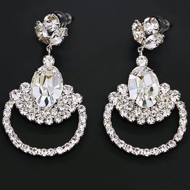 Diamond Sky Earrings With Crystals From Swarowski Adors