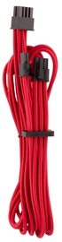 Corsair Premium Individually Sleeved PCIe Cables with Single Connector Type 4 (Gen 4) Red