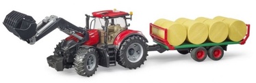 Transporta rotaļlietu komplekts Bruder Tractor IH Optum 300 CVX, daudzkrāsaina
