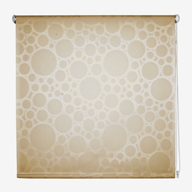 Veltņu aizkari Domoletti Circle 1, krēmkrāsa, 1600 mm x 1700 mm