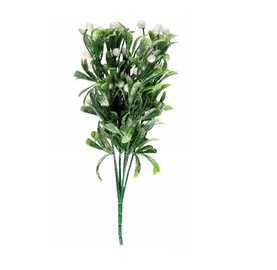 Mākslīgo ziedu pušķis Winteria, zaļa, 43 cm