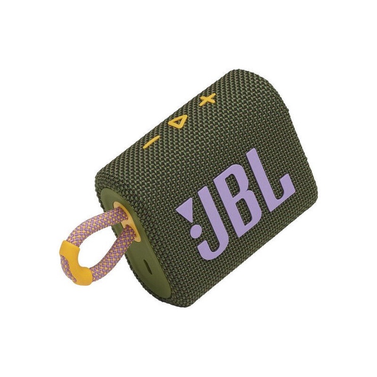 Bezvadu skaļrunis JBL GO 3, zaļa, 4 W