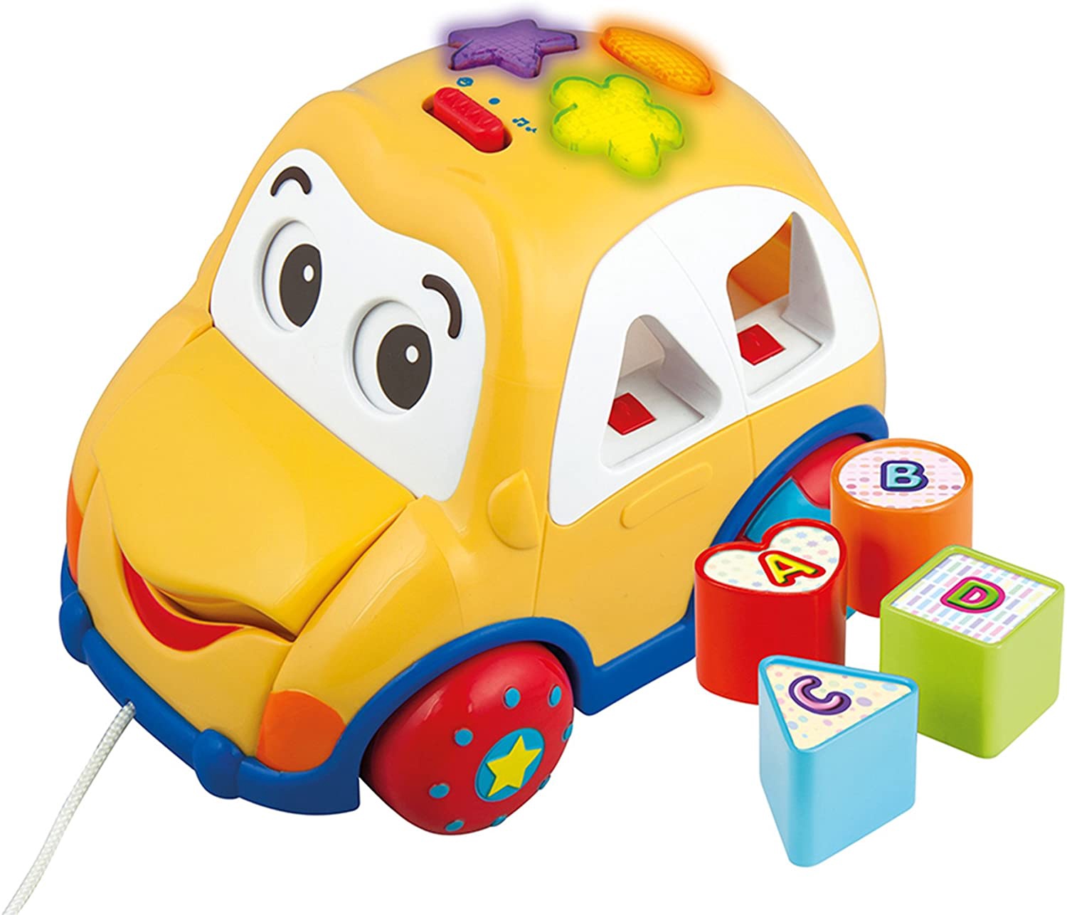 Машина WinFun Rhymes & Sorter Car 000659, английский - Krauta.ee