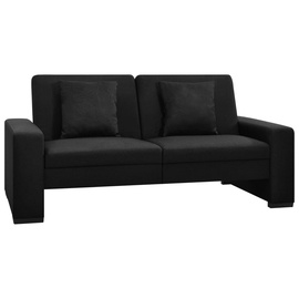 Диван-кровать VLX Fabric 2-Seater 323614, черный, 176 x 83 x 81 см