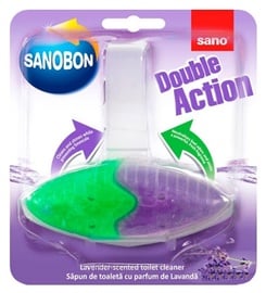 Sano Sanobon Double Action Lavender Toilet Rim Block 55g
