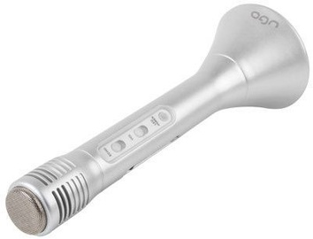 uGO UMK-1139 Karaoke Microphone Silver