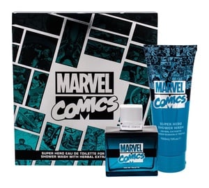 Komplektas Marvel Comics Hero 75 ml EDT + Super Hero Shower Gel 150 ml