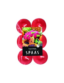 Ароматическая свеча Spaas Tropical Delight, 12 шт., 4.5 h