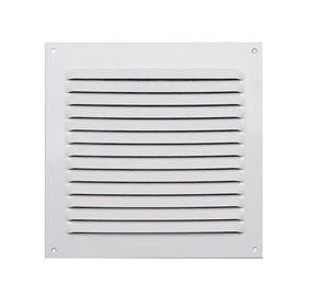 Ventilācijas reste 001571 15x15cm, sudraba