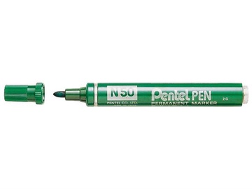 Marker N50 ümar roheline 4.3mm Pentel