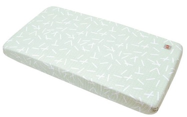 Lodger Fitted Baby Sheet Slumber Print Leaf Hydrofiel 70x140