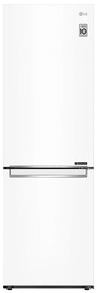 Холодильник LG GBB61SWJMN, морозильник снизу