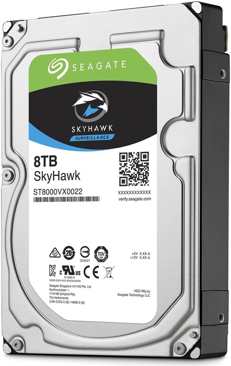 Kietasis diskas (HDD) Seagate ST8000VX0022, 3.5", 8 TB