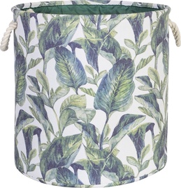 Home4you Tropic 2 Basket D35xH35cm Tropic Leaves 83592