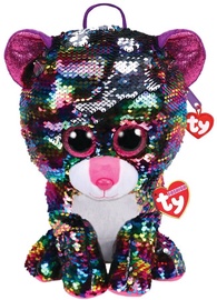 TY Fashion Plush Sequin Backpack Dotty Leopard