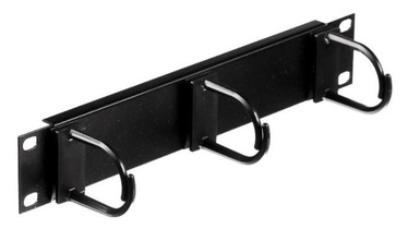 Панель Netrack Cable Organizer 10'' 1U Black