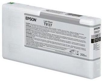 Кассета для принтера Epson T9137, черный, 200 мл