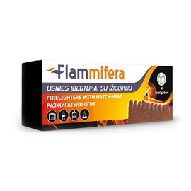Ugnies įžiebimo įdegtukai Flammifera, 48 vnt.
