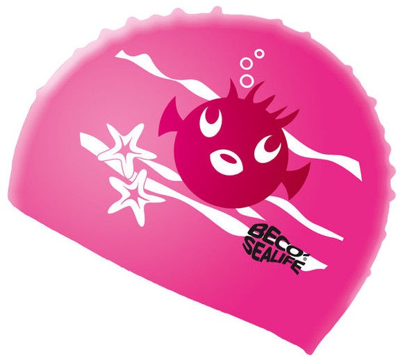 Шапочка для плавания Beco Sealife, розовый