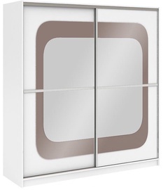 Stolar Mediolan Wardrobe White Walnut