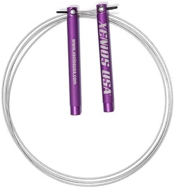 Xenios High Speed Double Under Jump Rope Purple