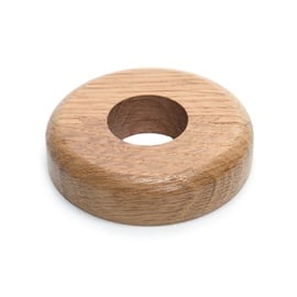 Imloksa Pipe Socket Wood 18mm Oak Varnished