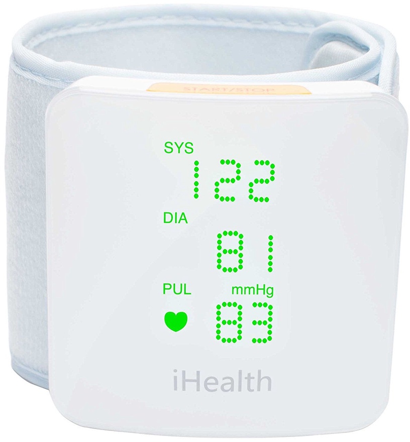 Apakšdelma asinsspiediena mērītājs iHealth View BP7S, balta