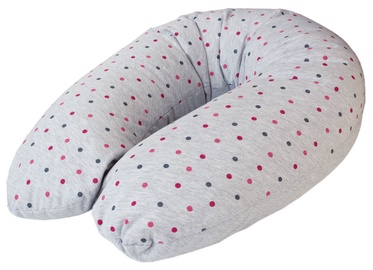 Ceba Baby Feeding Pillow Physio Multi Jersey Grey Dots