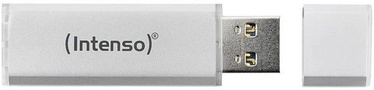 USB atmintinė Intenso Alu Silver, USB 2.0, 4 GB