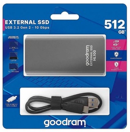 Жесткий диск Goodram HL100, SSD, 512 GB, черный